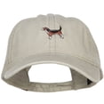 thumbnail image 1 of Beagle Embroidered Washed Cap - Stone OSFM, 1 of 5