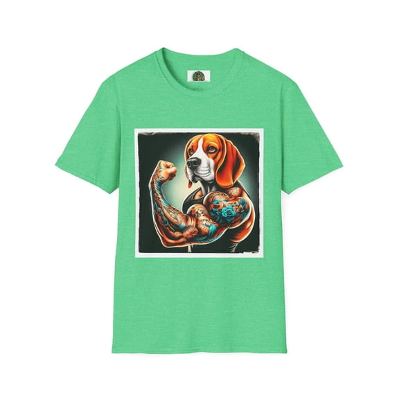 Beagle Flexing Arm
