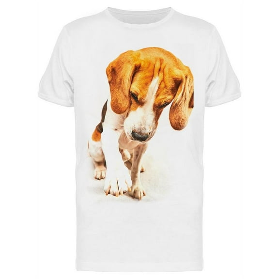 Beagle Giving A Paw T-Shirt Men -Image by Shutterstock, Male Medium