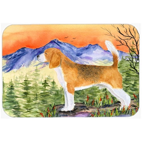 Beagle Glass Cutting Board- Large