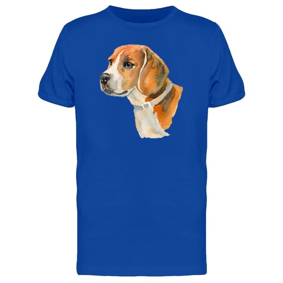 Beagle Head Painting Tee Men's -Image by Shutterstock