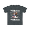 thumbnail image 1 of Beagle 'Merica Patriotic T-Shirt Cute Beagle 4th of July Top Beagle Mama, 1 of 2