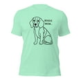 thumbnail image 1 of Beagle Mom Cute Dog Lover Graphic T-Shirt, Pet Owner Gift (Heather Mint, 4XL), 1 of 1