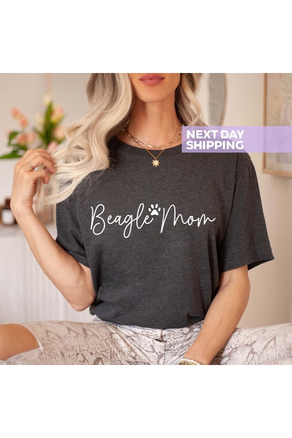 Beagle Mom T-shirt, Beagle Mom Shirt for Mothers Day Gift, Beagle Mom Shirt for Dog Mom, Beagle T-Shirt, Beagle Lover Tee, Pet Lover Gift All Size S-5Xl