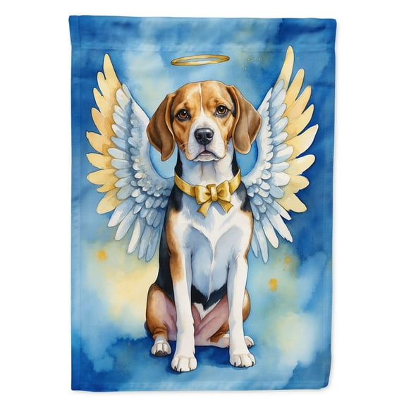 Beagle My Angel House Flag 28 in x 40 in