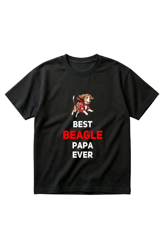 Beagle Papa Ever Beagle Dog Father Gift T-Shirts