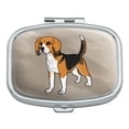 thumbnail image 1 of Beagle Pet Dog Rectangle Pill Case Trinket Gift Box, 1 of 3