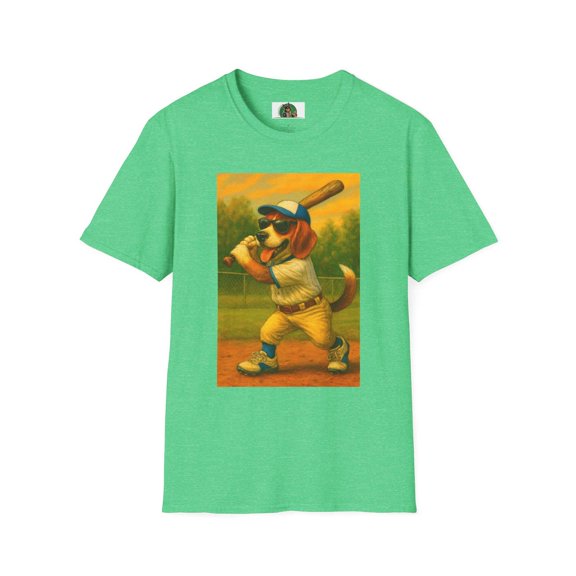Sports Beagle Baseball T-Shirt