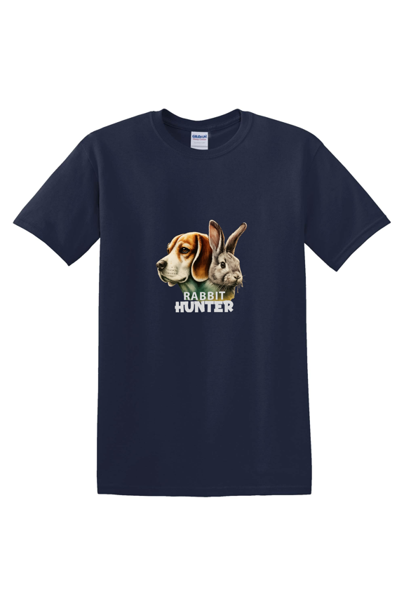 Beagle Rabbit Hunter Dog Graphic T-Shirt