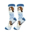 thumbnail image 1 of E&S Pets Beagle Socks - Life is Better Socks for Pet Lovers - Cute Unisex Socks - One Size Fits Most, 1 of 3