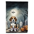 thumbnail image 1 of Beagle Spooky Halloween Garden Flag 11.25 in x 15.5 in, 1 of 73
