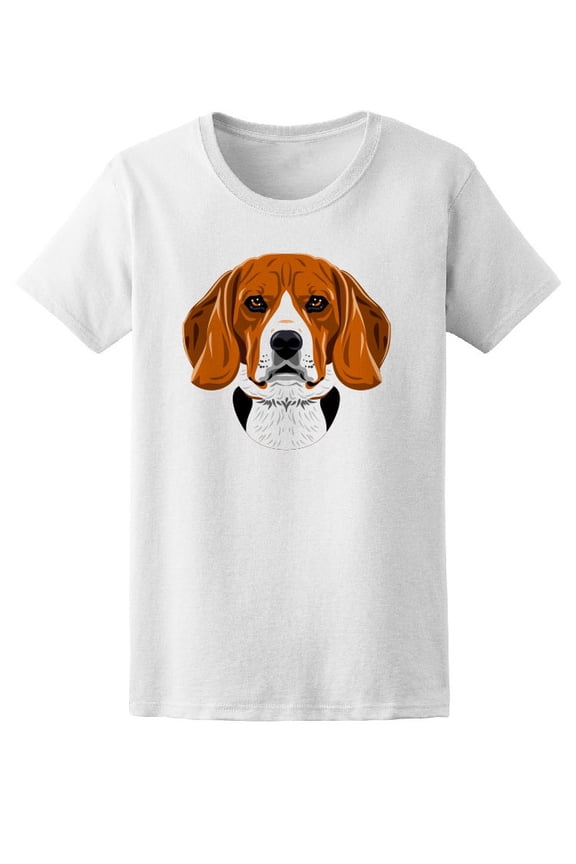 Beagle Terrier Head T-Shirt Men -Image by Shutterstock, Male Large
