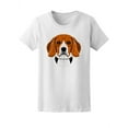 thumbnail image 1 of Beagle Terrier Head Tee Women's -Image by Shutterstock, 1 of 2