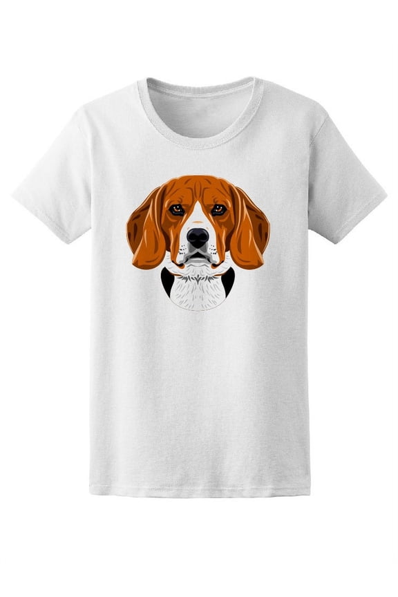 Beagle Terrier Head Tee Women's -Image by Shutterstock
