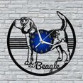 thumbnail image 1 of Beagle Vinyl Wall Clock, Vinyl Record Clock Wall Art Silent & Non-ticking(12 inchs B), 1 of 6