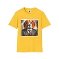 thumbnail image 1 of Beagle Wearing Power Suit, 1 of 10