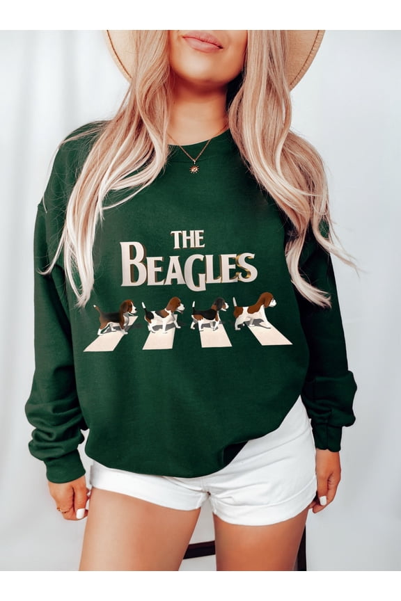 The Beagles Sweatshirt, Beagle Lover Sweatshirt, Beagles Long Sleeve Shirt, Dog Lover Gifts, The Beagles Dog Sweatshirt, Beagle Mom Sweater Gift Sweatshirt All Size S-5XL