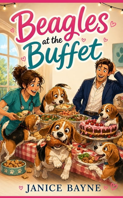 Beagles at the Buffet: A romantic comedy about love, luck, and twenty dogs with no self-control, (Paperback)