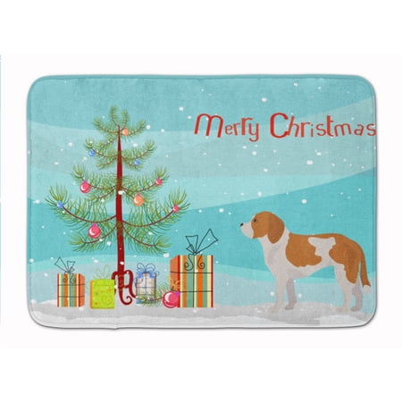 Beaglier 1 Christmas Tree Machine Washable Memory Foam Mat
