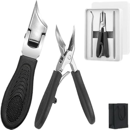 Beak Beveled Nail Clippers, Wide Jaw Opening Anti-Splash Slanted Nail Clipper