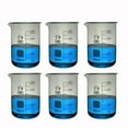thumbnail image 1 of Beaker Borosilicate Glass with Graduations 800ml 6-Pack, 1 of 4