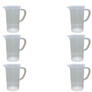 Beaker Jug Polypropylene, 1000ml Capacity, Pack of 6.