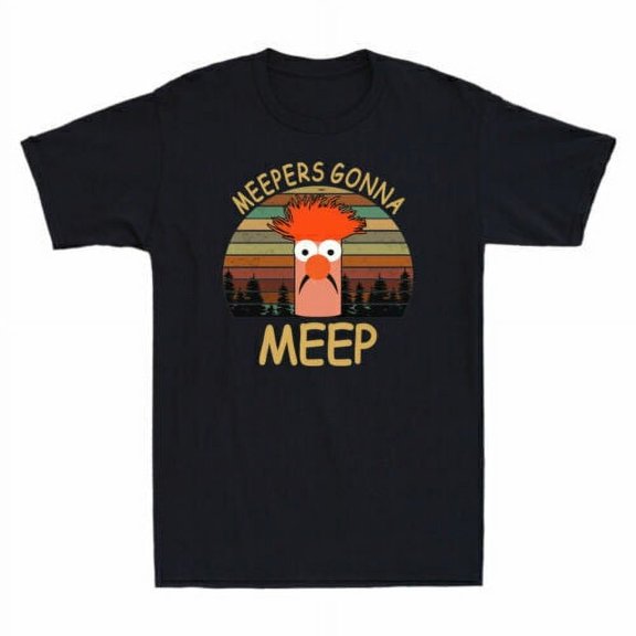Beaker Meepers Gonna Meep Funny Vintage Men's Cotton T-Shirt