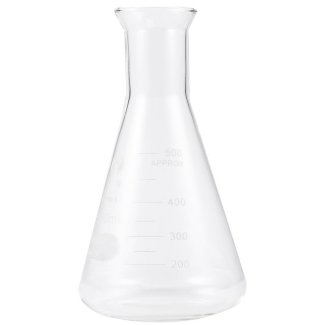Beaker Transparent Flask Glass Flasks Glassware with Cork Stopper