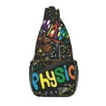 thumbnail image 1 of Beakers Laboratory Technology Sling Bag for Travel Hiking Men's Science Chemistry Chest Crossbody Backpack Shoulder Daypack, 1 of 7
