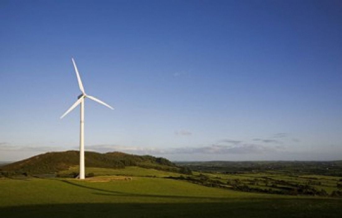 Beallough Windfarm Above Portlaw County Waterford Ireland Canvas Art - Panoramic Images (24 x 16)