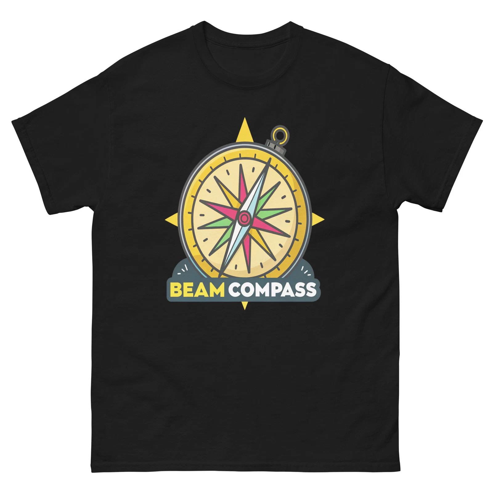 Beam Compass Workplace Tool Tools Construction Working T-Shirt ...
