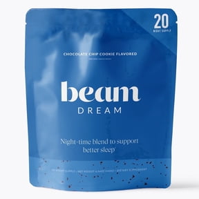 Beam Dream Sleep Powder Calming Nighttime Cocoa with Magnesium & Apigenin, 20 Servings