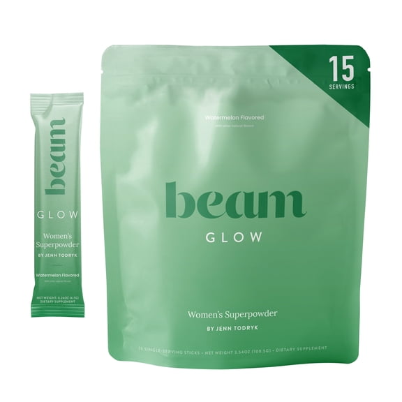 Beam Glow Hormone Balance Supplement for Women I Cortisol Supplement with Magnesium, Ashwagandha & Selenium I PMS Relief Supplement I Perimenopause & PCOS Support