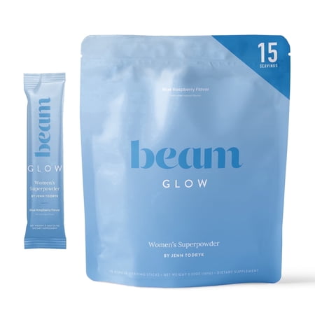 Beam Glow Hormone Balance Supplement for Women I Cortisol Supplement with Magnesium, Ashwagandha & Selenium I PMS Relief Supplement I Perimenopause & PCOS Support