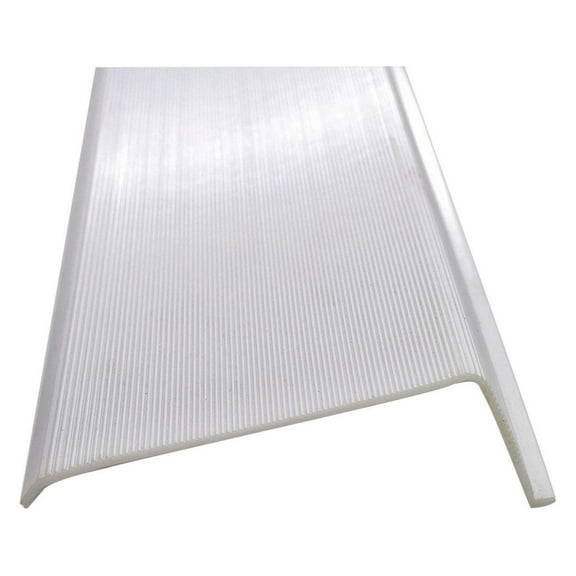 Beam Lighting Under Cabinet Light Cover Replacement | White Ribbed Acrylic Diffuser (L-Shaped, 12")