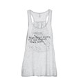 thumbnail image 1 of Beam Me Up Scotty It's Too Peopley Down Here Women's Fashion Sleeveless Flowy Racerback Workout Yoga Tank Top Sport Grey Larg, 1 of 3