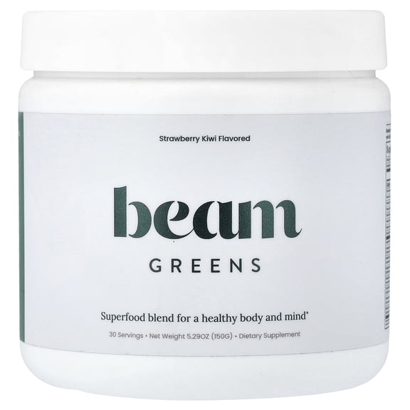 Beam Organics Greens, Strawberry Kiwi, 5.29 oz (150 g)
