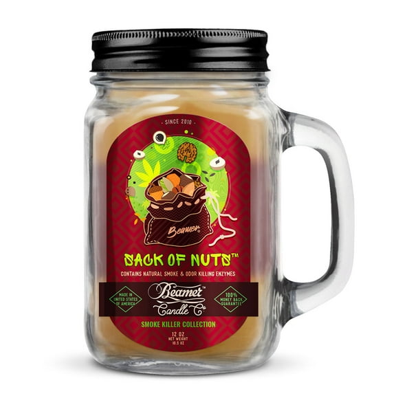 Beamer Candle Co. Smoke Killer Collection - Sack of Nuts 12oz Candle