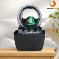 Beamnova 7.3" Indoor Tabletop Waterfall Fountain