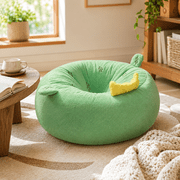 Bean Bag Chair for Adults, Stuffed Sofa Chair Comfy Giant Bean Bag Chair with Spacious Design, Solid Thick Seat Cushion Butt Cushion for Living Room, Bedroom, Dorm
