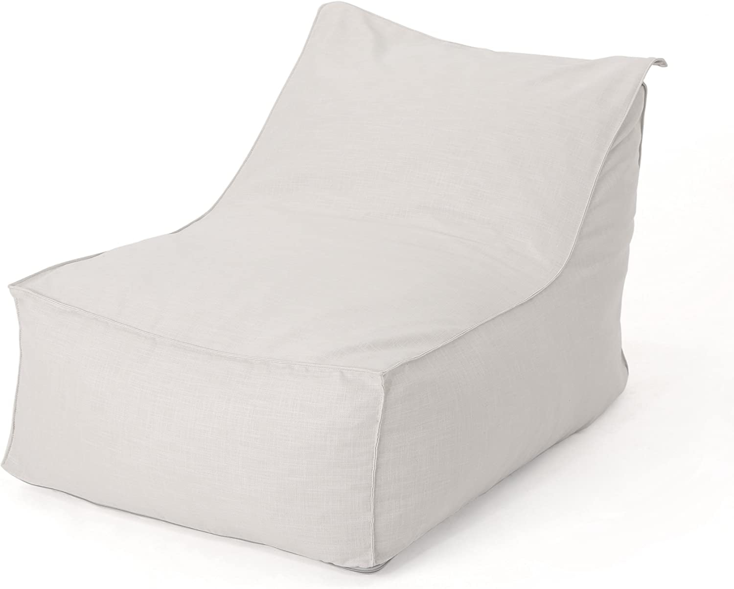 Bean Bag Chair,Comfy Lounge Chair with Back Support, Memory Foam Filled Sofa Leisure Chair with Water Resistant & Washable Cover for Outdoor, Bedroom, Living Room Floor Sofa for Men, Women,Khaki