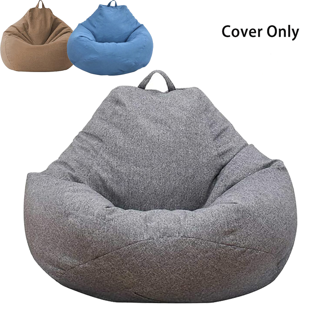 39'' x 47'' Extra Large Bean Bag Chair Sofa Cover Indoor/Outdoor Game