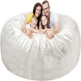 thumbnail image 1 of Bean Bag Chair Cover(Cover Only No Filler)7ft White, 1 of 5