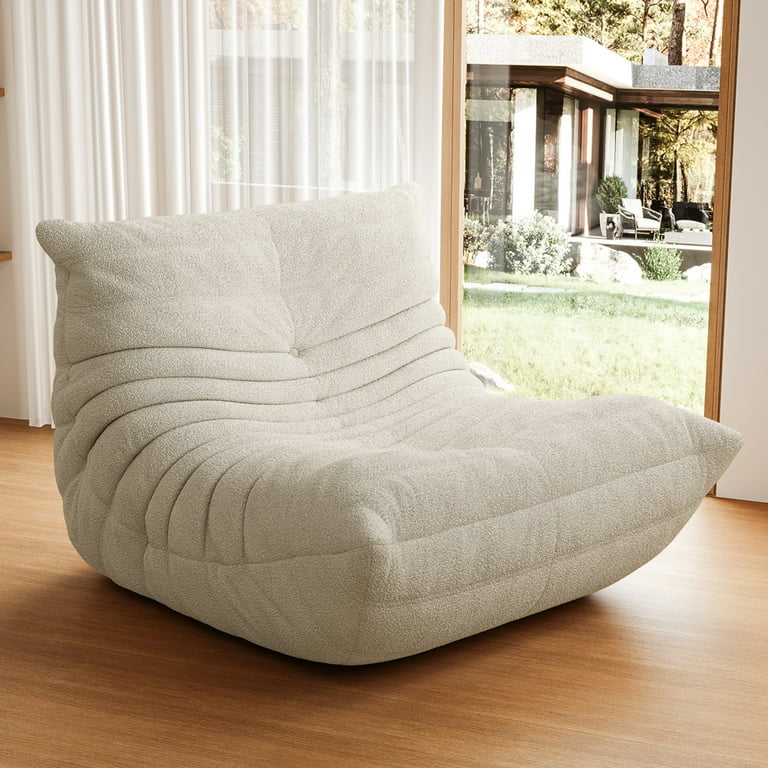 White bean bag chair walmart sale