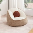 thumbnail image 1 of Lusimo Bean Bag Chair for Adults Teens, Lazy Memory Foam Bean Bag Sofa with Pillow, Bean Bag Chair Couch with Plush Washable Cover, Filled Foam Seat Ideal for Game, Read, Lounge, 1 of 10