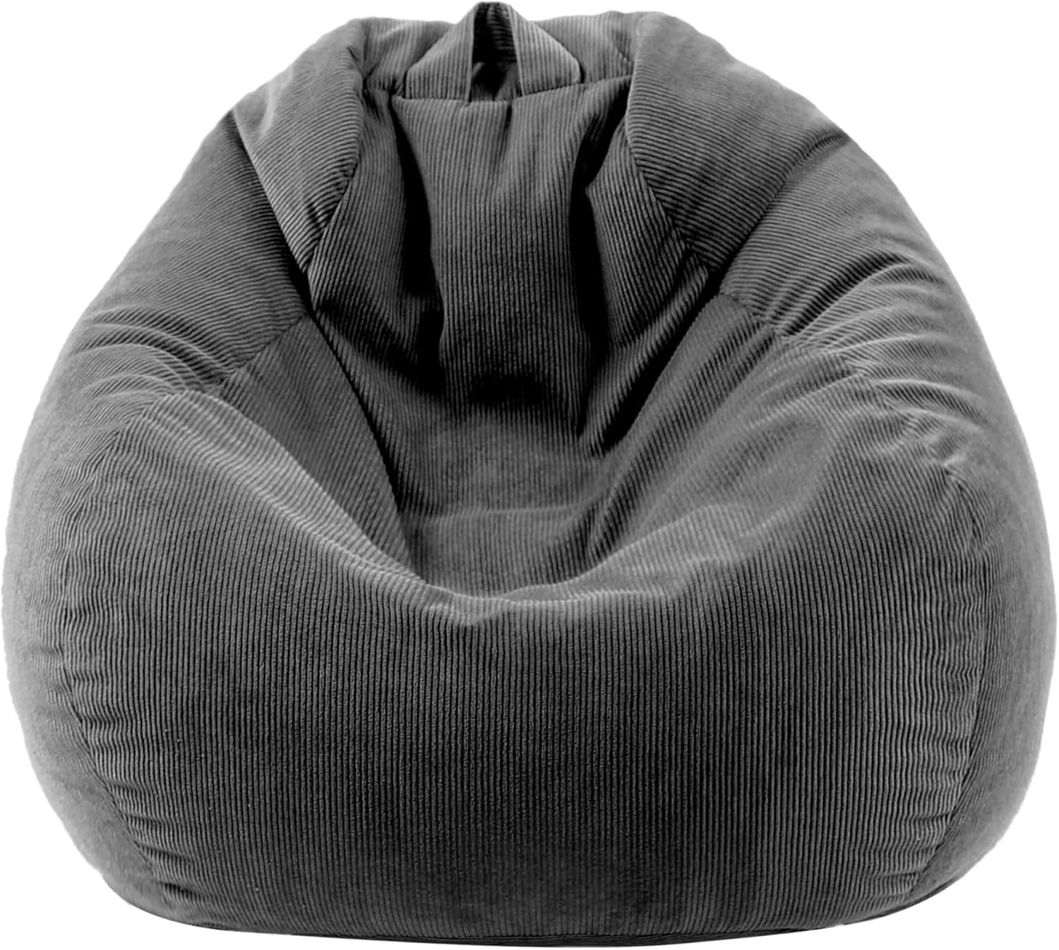Bean Bag Chairs with Corduroy Cover Removable, 3 Ft Large Memory Foam ...