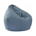 thumbnail image 1 of Bean Bag Chairs for Kids and Adults in Multiple Colors: Large Foam-Unfilled Furniture - Machine Washable Oxford Covers, Plush Ultra Soft Beanbag Drop-shaped Sofa for Kid Bedroom Decor (Unfilled), 1 of 8