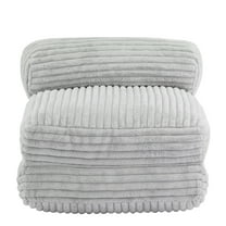 Bean Bag Chairs Latina Indoor Foldbable Bean Bag Lounge chair, Light Gray,Lazy Sofa Chairs