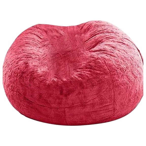 Bean Bag Cover Only No Filler 59x30 Inches Velvet Stretchable Sofa Slipcover for Living Room Bedroom Office Decoration