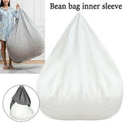 Bean Bag Filler,Bean Bag Stuffing Bean Bag Inner Liner,Big Bean Bag Refill Easy Cleaning Bean Bag Insert Replacement Cover For Bean Bag Chair, Zipper Opening